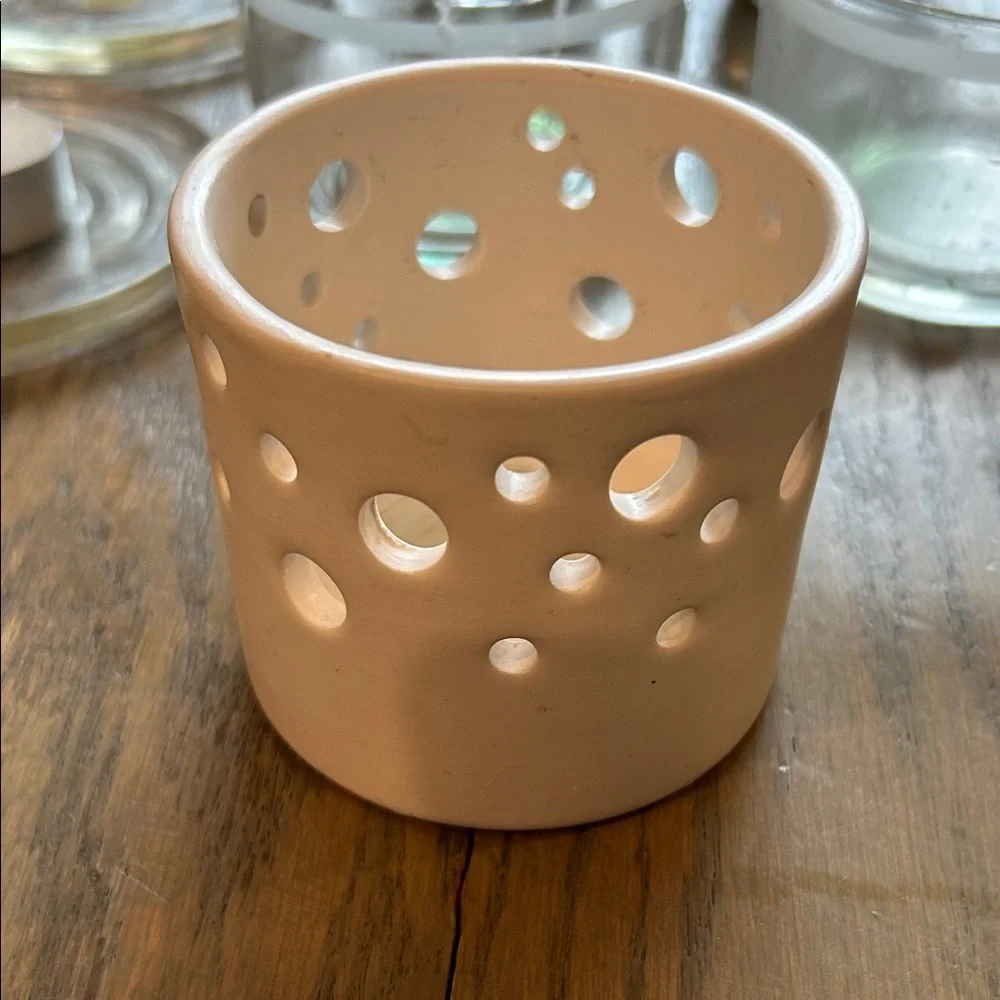 IKEA & Crate & Barrel Glass and Ceramic Candle Holders